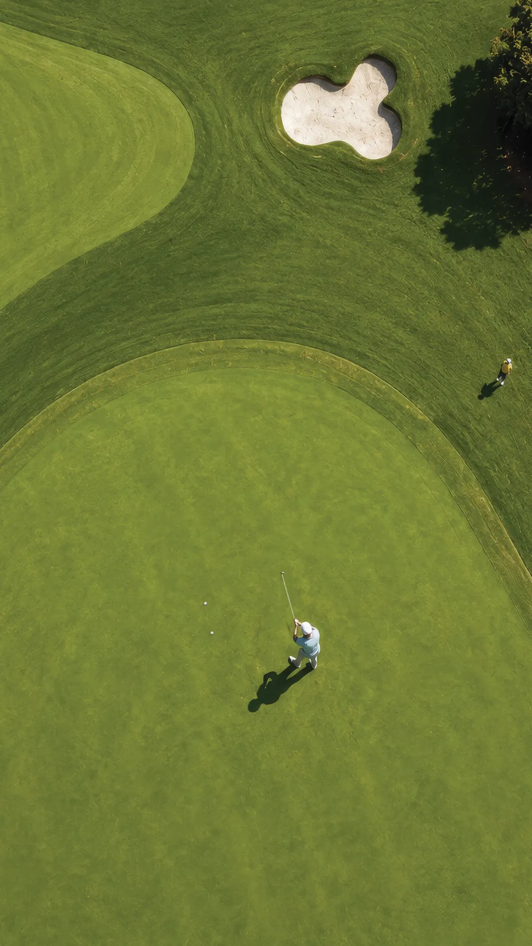 The view from a Crest Golfshire residence across the fairways of the Bombay Presidency Golf Club